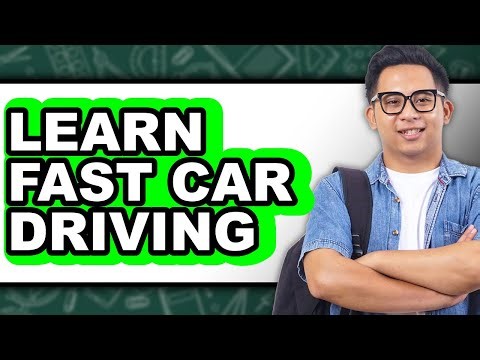 How to Learn Fast Car Driving (Only Way)