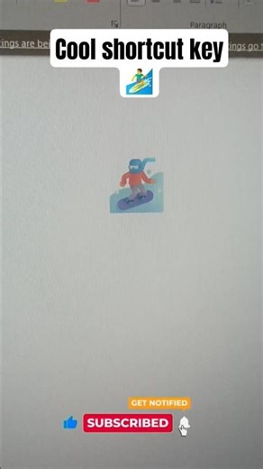 Cool shortcut key | 1F3C2 Alt + X #shorts #shortcutkeys