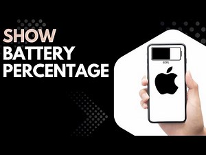 How to Show Battery Percentage on iPhone