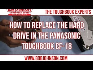 How to replace the Hard Drive in the Panasonic Toughbook CF-18