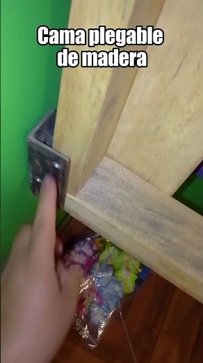 CAMA PLEGABLE de madera ✅ DIY ✅