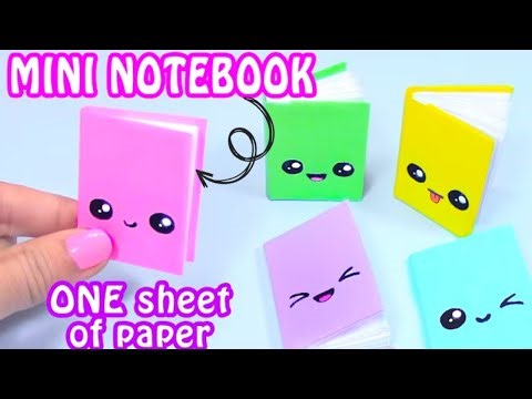 Only Paper se Mini Notebook 😱 | Easy DIY Paper Craft Step by Step | Amazing Craft ✨#Diy #Craft