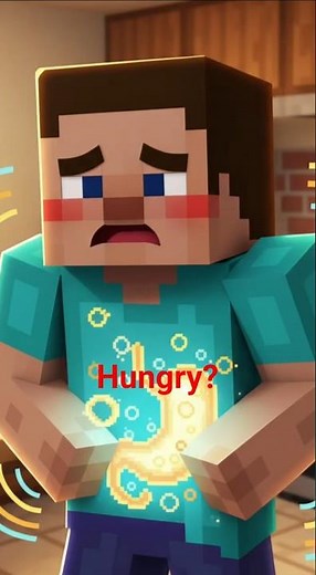 Minecraft Trivia | what's that sounds? the science behind stomach growling #minecraft