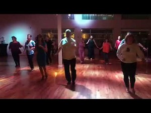 Earthquake line dance at the Krystal Ballroom