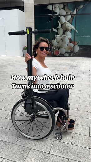 Transforming my Wheelchair into a Stylish Scooter with Power Assist!