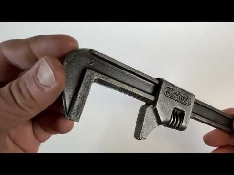 Antique FORD USA Monkey Wrench Model A, T or N? (Screw Adjustable Auto Wrench)