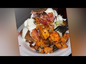 How to make Exploded Loaded Potato #loadedbakedpotato #cooking #recipe