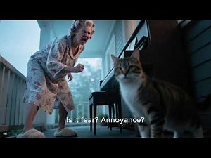 Kitty is found playing piano at 3AM and not happy with it