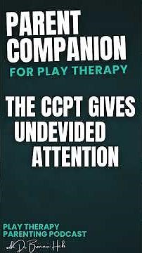 The CCPT Gives Undivided Attention to The Child