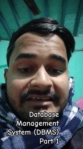 DBMS Part 1 Video Upload 😊