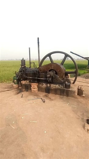 Vintage 37hp Engine with Amazing Sound