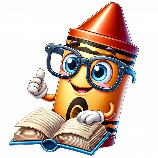 Cute Crayon Clipart Bundle | High-quality Jpgs (digital Download) - Etsy