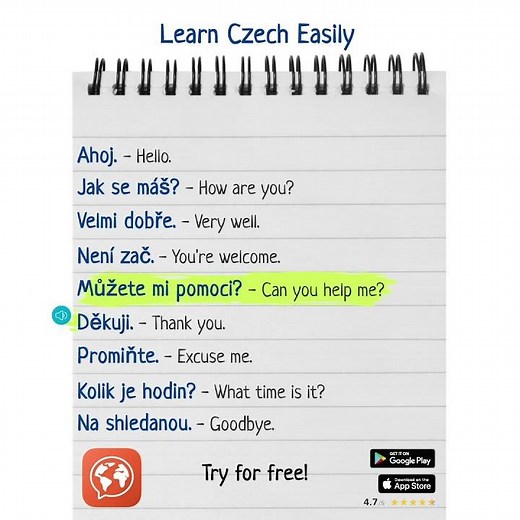 Learn Czech Easily