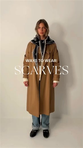 Accessorize on Instagram: "Scarf season unlocked 🔓️ save this for future outfit inspo (or for when it snows again). Order Today, Get It Today with Express Click and Collect. Shop via the link in bio. #scarfstyling #styling #ootdfashion"