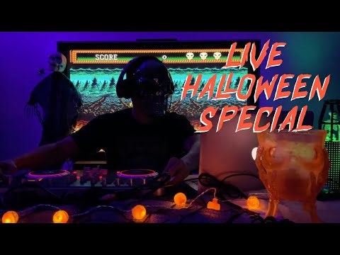 DARKSYNTH x HORRORWAVE DJ SET 🎃 | Retro Horror Game Visuals | Halloween Mix 2025