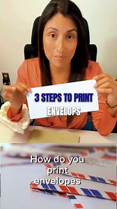 How to Print Envelopes in 3 Simple Steps. Step 1: Prepare Your Document 📝 Open your word processing software (e.g., Microsoft Word). Go to the "Mailings" tab and select "Envelopes". Enter the recipient's address and your return address. Step 2: Load the Envelope ✉️ Adjust your printer's paper tray to fit the envelope size. Place the envelope in the printer tray according to the printer's instructions (usually face up with the flap on the left). Step 3: Print the Envelope 🖨️ In your word proces