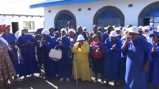 #throwback to when Jerusalema Encha choir went to pay tribute to Baba noMama Madwe, KwaMashu. 🙏🏽 | RSTJ Faithful Gathering