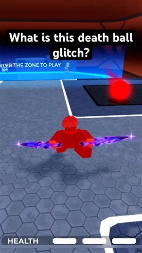 What is this death ball glitch? #roblox #deathballroblox #comedyeffect