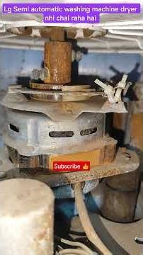 Lg Semi Automatic Washing Machine Dryer not working || #trendingvideo #electrical #washingmachine