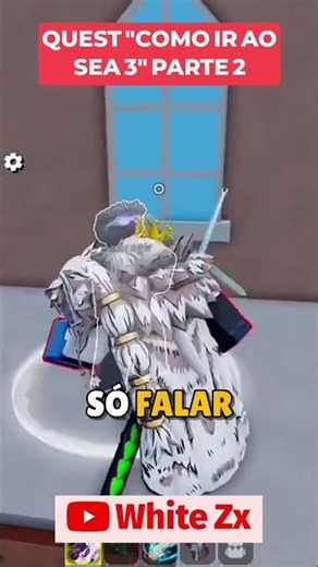 COMO IR AO SEA 3 PARTE 2 King Legacy! #shorts #bloxfruits #kinglegacy