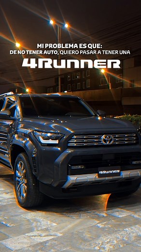 El auto perfecto para salir de la rutina y que se adapta a cada uno de tus planes. 🏎️ ¿Y para ti, cuál es el auto de tus sueños? 😎 #Toyota #ToyotaPeru #4RUNNER | Toyota Perú
