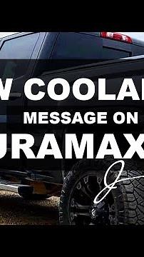 Duramax Low Coolant Warning (GMC, Chevrolet, 2500, 3500, Diesel)