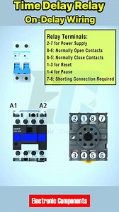 61K views · 1.1K reactions | Timer Delay Relay On Delay Wiring | 퐄퐥퐞퐜퐭퐫퐨퐧퐢퐜 퐂퐨퐦퐩퐨퐧퐞퐧퐭퐬 | Facebook