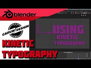 Cycles Kinetic Typography [Blender] [Tutorial]