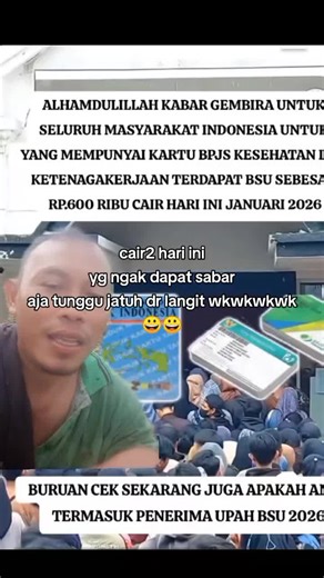 Cair BPJS Ketenagakerjaan dan Kesehatan Hari Ini