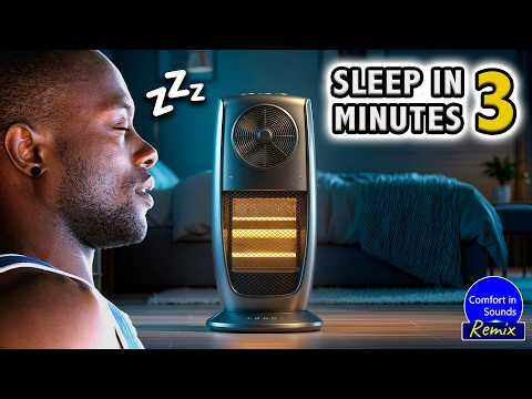 White Noise for Sleep & Focus – Fan Heater Sound (10 Hours)