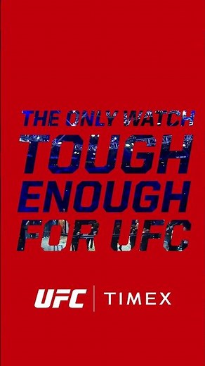 Timex UFC Collection: The Watch for Champions