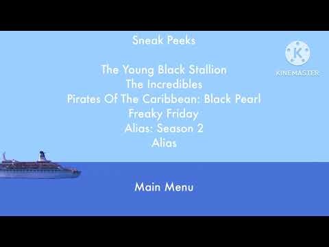 Sneak Peeks Menu from The Love Boat: The Complete Second Season 2003 DVD (What if?)