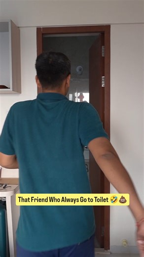 Bhushan M | That One Friend Who Always Goes To Toilet 🤣😜😂💩 | Funny . . . . . #toilet #poop #friend #potty #comedy #funnymemes😂 #relatable... | Instagram