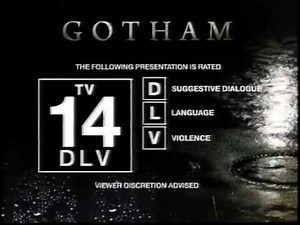 Gotham (TV-14 Viewer Discretion is advised Warning