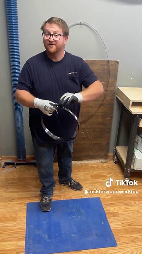 How to Properly Coil a Bandsaw Blade