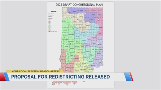 Indiana Republicans release redistricting proposal