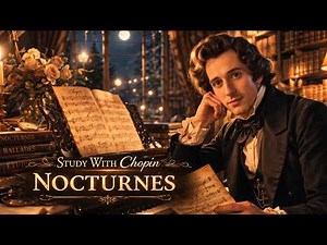 Study with Frédéric Chopin – Complete Nocturnes (Relaxing Piano for Focus & Sleep)