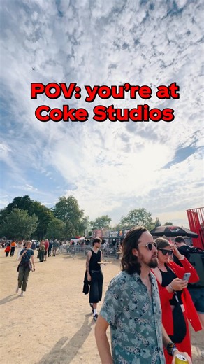 POV: You’re living your best festival life at Coke Studio! 🎶🥤✨Step into the rhythm and feel the beat as you: 📸 Strike a pose in our photo booth 🎮 Play games to win exclusive merch 🍹 Sip on ice-cold Coca-Cola to stay refreshed. #CokeStudio | Coca-Cola