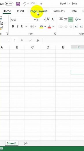 How to set A4 paper size in Excel