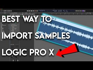 Best way to load/import Drum Kits/Sounds/Samples into Logic Pro X