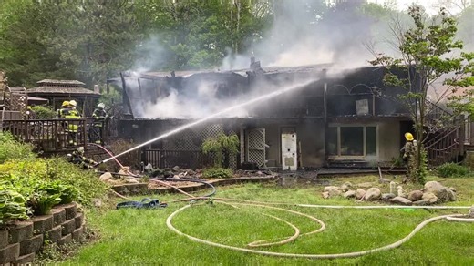 Homeowner blames charging cellphone for fire, urges caution with lithium-ion batteries