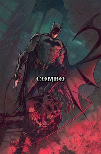 Batman's basic combo in Injustice 1