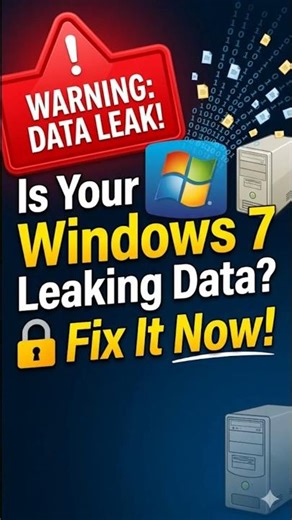 Is Your Windows 7 Leaking Data? Fix It Now! 🔒