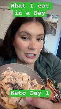Keto Journey Day 1 🥓 | What I Eat in a Day as a Busy Mom