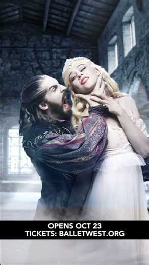 Ballet West's Dracula Opens Oct. 23!