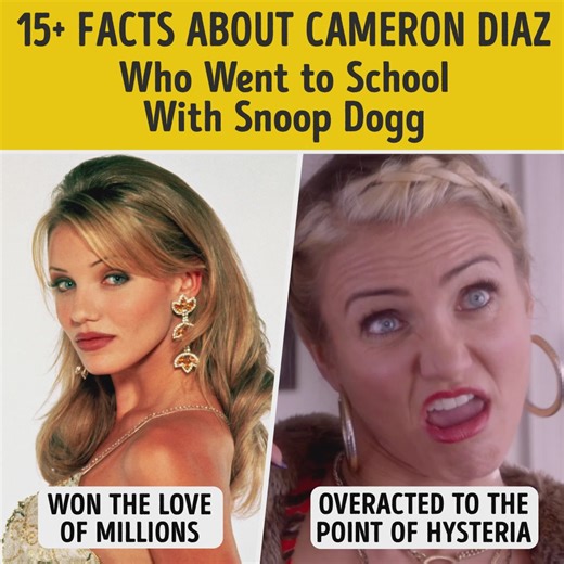 86K views · 255 reactions | 55 Facts about Cameron Diaz, Freddie Mercury and Frances McDormand | Bright Side | Facebook