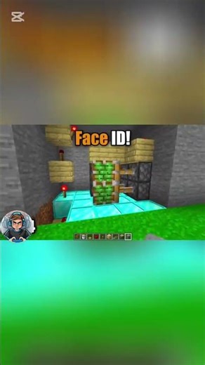 how to build face id Door in Minecraft