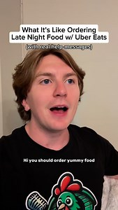 The best customer service I’ve had! • • • #uber #ubereats #delivery #comedy #humor #funny #food | Joe Fenti