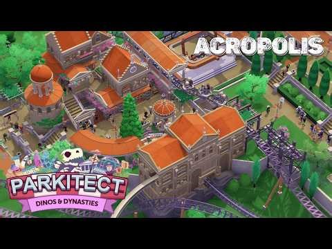 Parkitect - Dinos & Dynasties Campaign - Acropolis