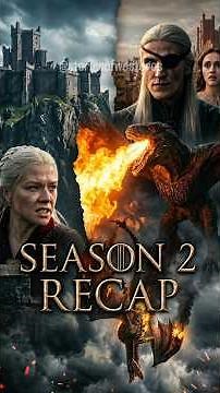 House of the Dragon Season 2 Recap #westeros #hotd #yt #houseofthedragon #viral #facts #recap #got